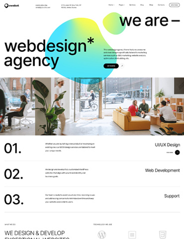 Création de site vitrine simple